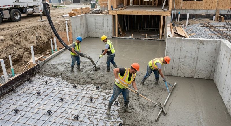 Basement Concrete Installation in Barrow County, GA