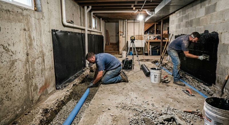 Basement Concrete Installation in Winder, GA
