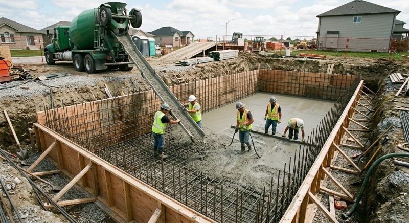 Basement Concrete Pouring in Loganville, GA