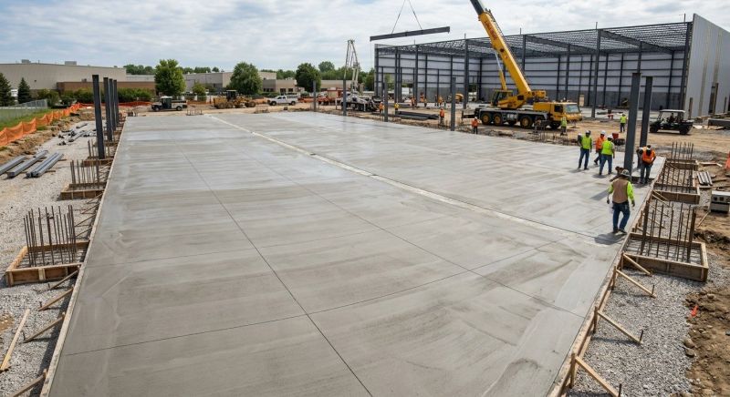 Commercial Slab Installation in Grayson, GA