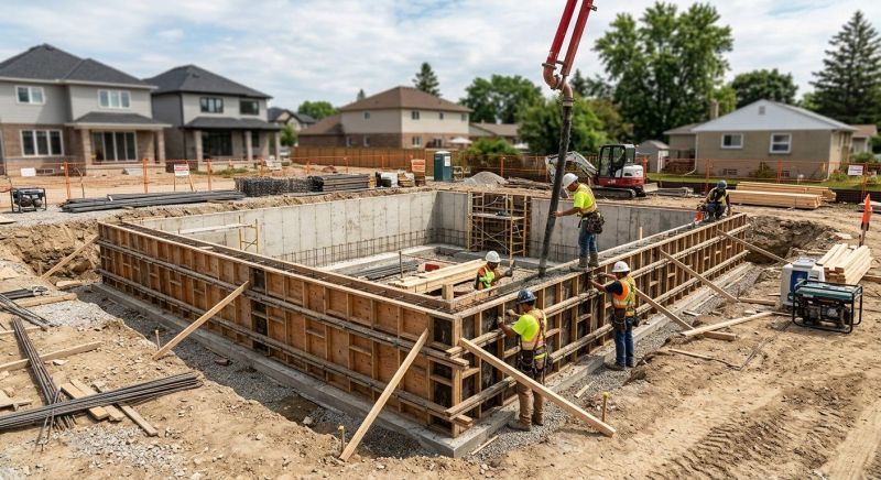 Foundation Construction in Braselton, GA