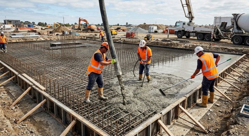 Foundation Wall Pouring in Newton County, GA